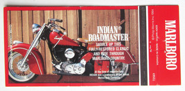 Marlboro - Indian Roadmaster Motorcycle 30 Strike Matchbook Cover Philip Morris - £1.37 GBP