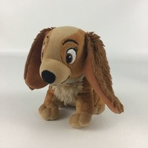 Lady and The Tramp Lady Puppy Dog 6&quot; Plush Stuffed Toy Disney Just Play - $12.82