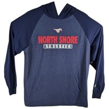 North Shore High School Mustangs Shirt Mens Size L Large Athletics Houston Texas - £14.54 GBP