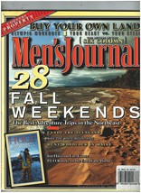 Men&#39;s Journal magazine November 1999, 28 Fall Weekends Trips in the Northeast - $16.78