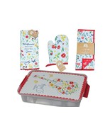 Lot Of 4 New Dolly DG KItchen Collection Butterfly WILDFLOWER  Print Sna... - $896.73 MXN