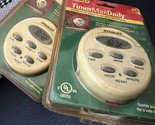 2 pk Stanley InDoor Light and Appliance Daily Plug-In Timer, LCD Digital... - $35.63