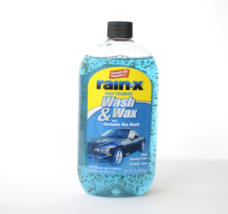 Rain-X High Foaming Wash &amp; Wax With Carnauba Wax Beads 20 oz Rain X - £28.21 GBP