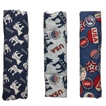 Custom Vote Blue DNC Donkey Car Seatbelt Cover, Made in USA, 100% Cotton... - £9.94 GBP