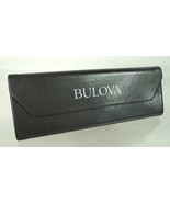 Bulova Triangular Shape Eye Glasses Sunglasses Case in Gray Magnetic Clo... - £9.29 GBP