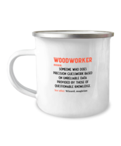 12 oz Camper Mug Coffee Funny Woodworker Noun Definition  - £15.71 GBP