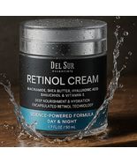 Del- Sur Retinol Cream for Face – Gentle Hydrating Moisturizer Hyaluroni... - $23.69 CAD