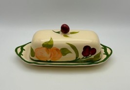 Franciscan FRESH FRUIT 1/4 lb Covered Butter Dish Made in England - $99.99