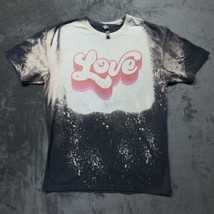 Retro Bleached Love T Shirt L Men’s Women’s Unisex - $17.00