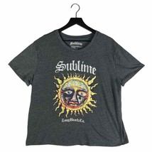 Sublime Shirt Band Size 2XL XXL Womens Cropped Crop Tee Top Graphic Sun ... - £17.86 GBP