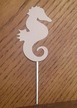 Lot of 12 Seahorse Cupcake Toppers! - £3.15 GBP