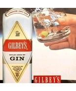 1987 Gilbey&#39;s Distilled London Dry Gin Advertisement Vintage Distillery ... - €21,35 EUR