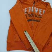 NFL Team Apparel Denver Broncos RN#54183 Women's Small Full Zip Hoodie Jacket image 4