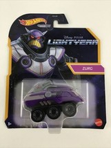 Hot Wheels Character Cars Disney Pixar Lightyear Zurg Die Cast Vehicle N... - $16.78