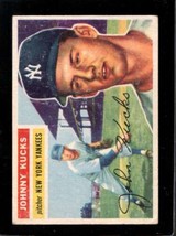 1956 Topps #88B Johnny Kucks Good+ (Rc) Yankees White Backs *NY3992 - £3.53 GBP
