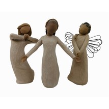 Willow Tree Figurines Set of 3 Blessings, Free Spirit, and Celebrate Dem... - $23.76