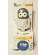 Singing Machine Kids 2 in 1 Portable Bluetooth Speaker with Mic Guy Micr... - £15.72 GBP