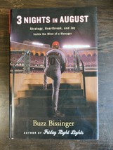 2005 Three Nights in August Hardcover Book by Buzz Bissinger - $4.74