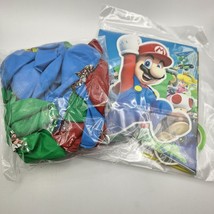 Super Mario Party Decoration Set Balloons Banner Kids Birthday Supplies - £6.64 GBP