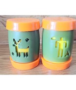 Vintage St. Labre Indian School Ashland Montana Salt &amp; Pepper Shakers Pl... - $7.17