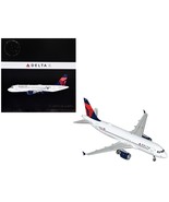 Airbus A320 Commercial Aircraft &quot;Delta Air Lines&quot; (N376NW) White with Re... - $201.03 CAD