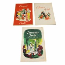 Lot of 3 Vintage 1950s Richfield Christmas Carols Booklets - £22.74 GBP