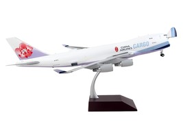 Boeing 747-400F Commercial Aircraft &quot;China Airlines Cargo&quot; White with Purple Ta - £170.00 GBP