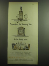 1948 Hennessy Cognac Ad - Everywhere.. the Hennessy Hour is the happy hour - $18.49