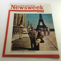 VTG Newsweek Magazine July 4 1949 - Americans in Europe / Newsstand / No Label - £30.02 GBP