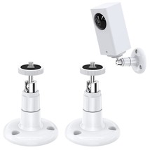 Wall Mount Compatible With Wyze Cam Pan &amp; Wyze Cam V3, Adjustable Indoor Outdoor - £14.15 GBP