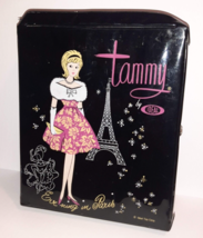 Vintage Ideal Tammy Doll “Evening In Paris” Black Case - £23.70 GBP