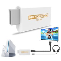Hdmi Adapter For Wii With Cable, Blue - £14.93 GBP
