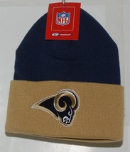 Reebok NFL Licensed Los Angeles Rams Toddler Cuffed Winter Cap - £12.75 GBP