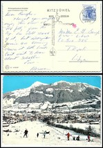 1966 AUSTRIA Postcard - Kitzbuhel to Tripoli, LIBYA, Slogan Cancel N8 - £2.38 GBP