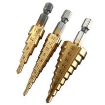 Save 3-Set HSS Titanium Coated Drill Bit - £24.34 GBP+