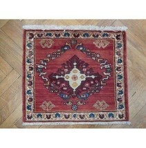 Luxurious 2x2 Authentic Handmade Oriental Small Rug PIX-22935 - £227.44 GBP