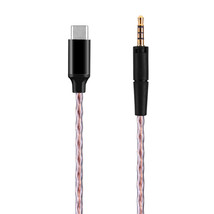 6N Occ Usbc Typec Audio Cable For Sennheiser Hd 4.30i Hd 4.30G 4.40BT 4.50BTNC - £21.08 GBP