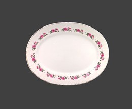 Ridgway Romance oval meat serving platter. White Mist ironstone made in ... - £76.09 GBP