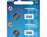 Renata CR1025 Batteries - 3V Lithium Coin Cell 1025 Battery (10 Count) - £4.67 GBP+