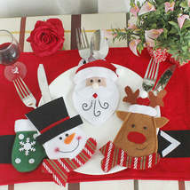 Christmas decorations Restaurant Hotel layout, knives, forks, cutlery, cutlery a - £328.81 GBP+