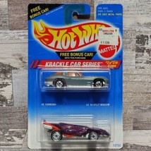 1994 Hot Wheels &#39;63 Split Window &amp; Turboa Krackle Car Series 2-Diecast P... - £13.18 GBP