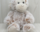 Goffa International brown plush monkey frosted white tips ends of fur si... - £8.20 GBP