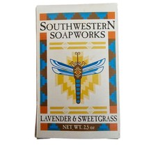 Southwestern Soapworks Lavender &amp; Sweetgrass Handmade Soap Net.WT 2.5 oz.  - $5.99