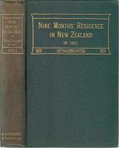 1909 Vtg Narrative Life in New Zealand in 1827 Earle Maori Native Tribal People  - £84.36 GBP