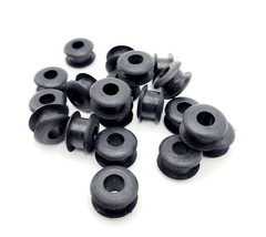 7/16&quot; Panel Hole Rubber Grommets 1/4&quot; ID Wiring Bushing for 1/4&quot; Thick Walls - £8.43 GBP+