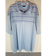 PGA Tour 2XL Blue Golf Polo Shirt (CHD1) - £10.89 GBP