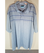 PGA Tour 2XL Blue Golf Polo Shirt (CHD1) - £10.41 GBP