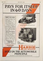 1926 Print Ad Hardie Car Washer Automobile Wash System Hudson,Michigan - £17.66 GBP