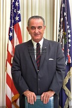 President Lyndon B. Johnson Presendential Portrait 4X6 Photo Postcard - £5.11 GBP