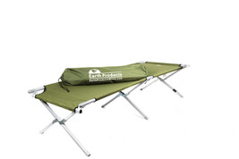 XL STRONG MILITARY STYLE FOLDING COT w/ Carry Bag - £93.82 GBP